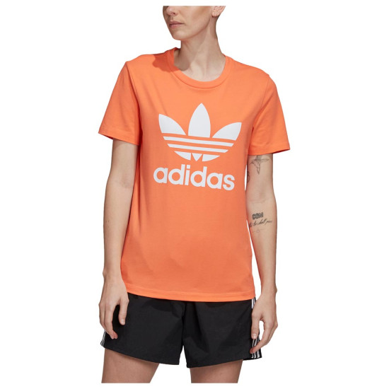 Adidas Γυναικεία κοντομάνικη μπλούζα Trefoil